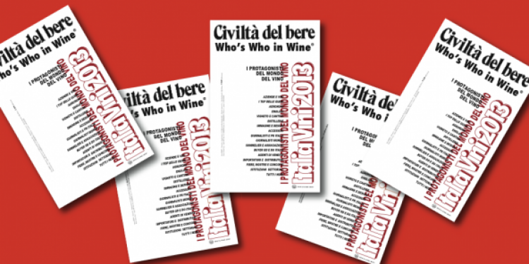 È in cantiere ItaliaVini 2013 – Who’s Who in Wine di Civiltà del bere