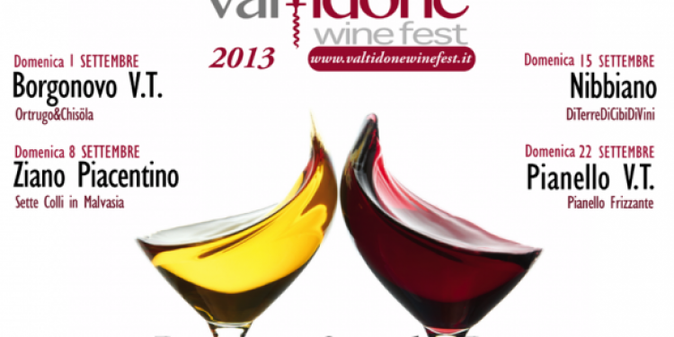 Valtidone Wine Fest: a Ziano “Sette colli in Malvasia”